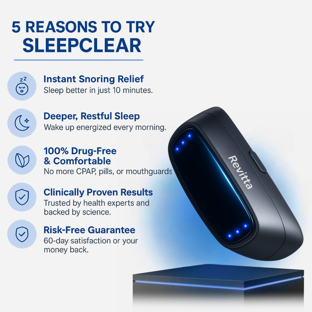 Revitta SleepClear | Anti-Snoring Neurostimulation Device